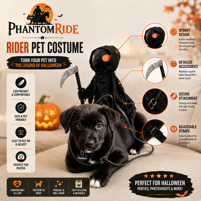 Phantomride™Pet Rider costume